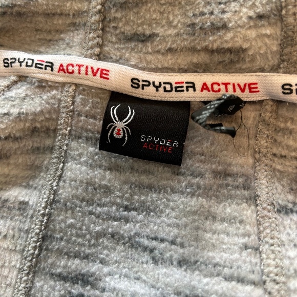 SPYDER ACTIVE HOODED ZIP UP JACKET - MEDIUM - Picture 2 of 5
